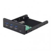 Exegate EX283579RUS  USB    ExeGate U3H-623, 3,5", 3*USB3.0+1*TypeC, , ,   . 