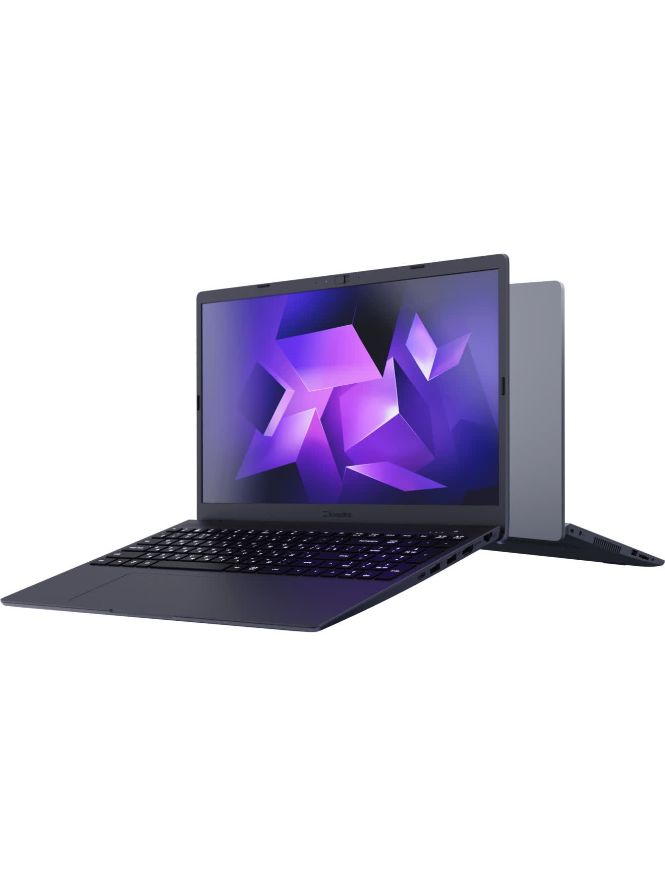 Ноутбук Kvadra Nau LP16, 16" (1920x1200) IPS/Intel Core Ultra 7 155U/16 ГБ DDR5/512 ГБ SSD/Intel Graphics/Без системы, Графит (Y22L01CAS122R_68BA16)