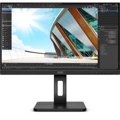  AOC 27" Q27P2Q 2560x1440 IPS WLED 75 4ms VGA HDMI DisplayPort