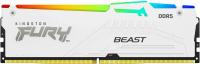  / Kingston 32GB 5600MT/s DDR5 CL40 DIMM FURY Beast White RGB XMP (KF556C40BWA-32)