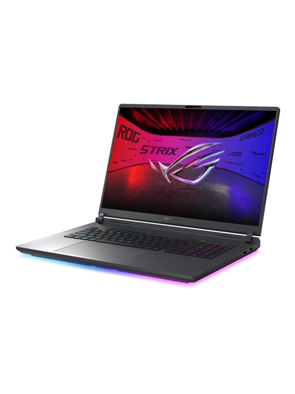 Ноутбук ASUS ROG Strix G18 G815JMR-S9063, 18" (2560x1600) IPS 240 Гц/Intel Core i9-14900HX/16 ГБ DDR5/1024 ГБ SSD/NVIDIA GeForce RTX 5060 для ноутбуков (8 Гб)/Windows 11 Pro, Серый (90NR0LE1-M00360_Win11P)