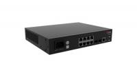 ����������� ���������� Qtech QSW-4610-10T-POE-AC ������ L2+ � ���������� PoE 8 ������ 10/100/1000BASE-T, 2 ����� ����� 1000BASE-T\SFP