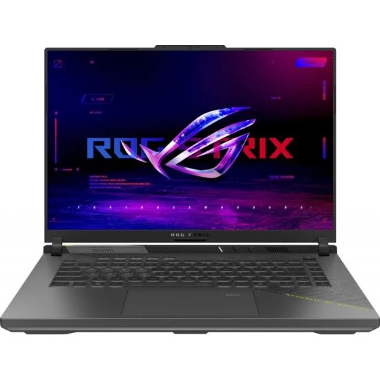 Ноутбук ASUS ROG Strix G16 G614PM-S5097, 16" (2560x1600) IPS 240 Гц/AMD Ryzen 9 8940HX/32 ГБ DDR5/1024 ГБ SSD/NVIDIA GeForce RTX 5060 для ноутбуков (8 Гб)/Без системы, Серый (90NR0KW8-M00590)