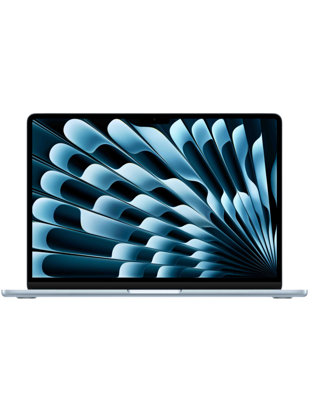 Ноутбук Apple MacBook Air A3449, 13.6" (2560x1664) RETINA/Apple M5 (10 CPU, 10 GPU)/16 ГБ LPDDR5/1024 ГБ SSD/Apple M5 GPU (10-core)/MacOS, Голубой (MDHJ4HN/A)