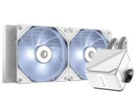    ID-COOLING DASHFLOW 240 BASIC WHITE LGA20XX/1700/1200/115X/AM5/AM4 (TDP 260W, c-, PWM, DUAL FAN 120mm) RET