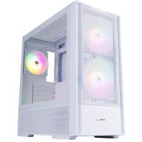 ������ 1STPLAYER AU7 ARGB White / ATX / 2x140mm & 3x120mm ARGB fans / AU7-WH-2FA7-14-W-2FA7R-W-1FA7-W