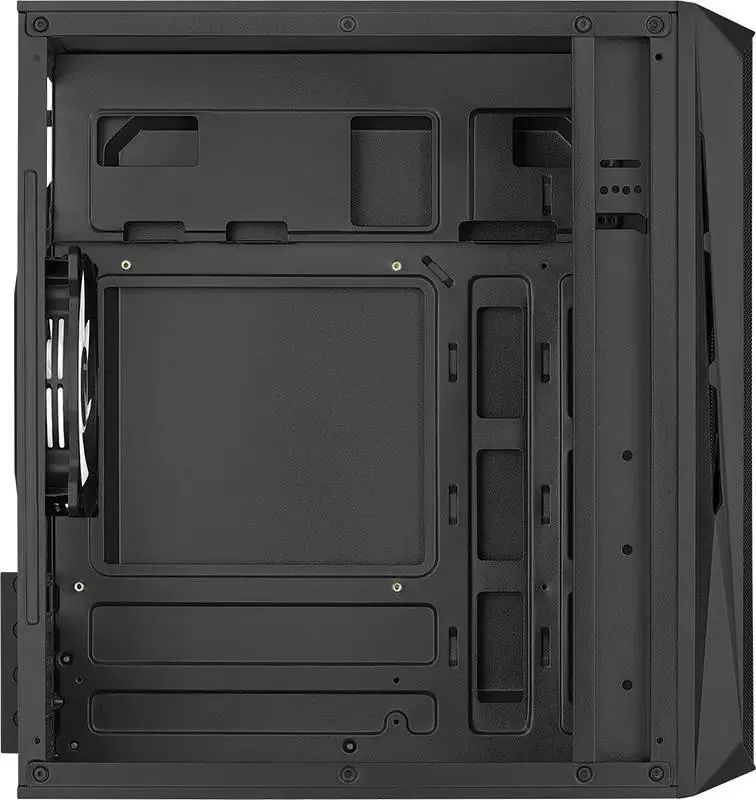 Корпус Formula CS-107 черный без БП mATX 1x120mm 1xUSB2.0 1xUSB3.0 audio