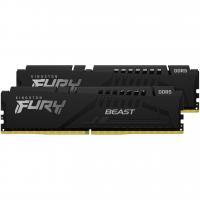   16Gb Kingston FURY Beast Black CL40, DDR 5, DIMM, PC44800, 5600Mhz, (Kit of 2) (KF556C40BBK2-16) (retail)