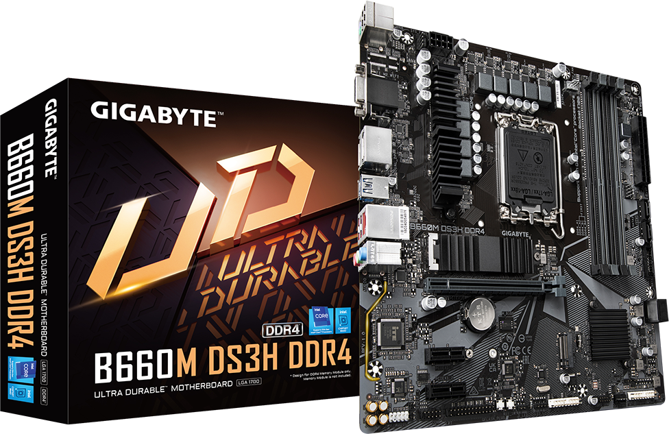 Материнская плата gigabyte h610m s2h v3 ddr4