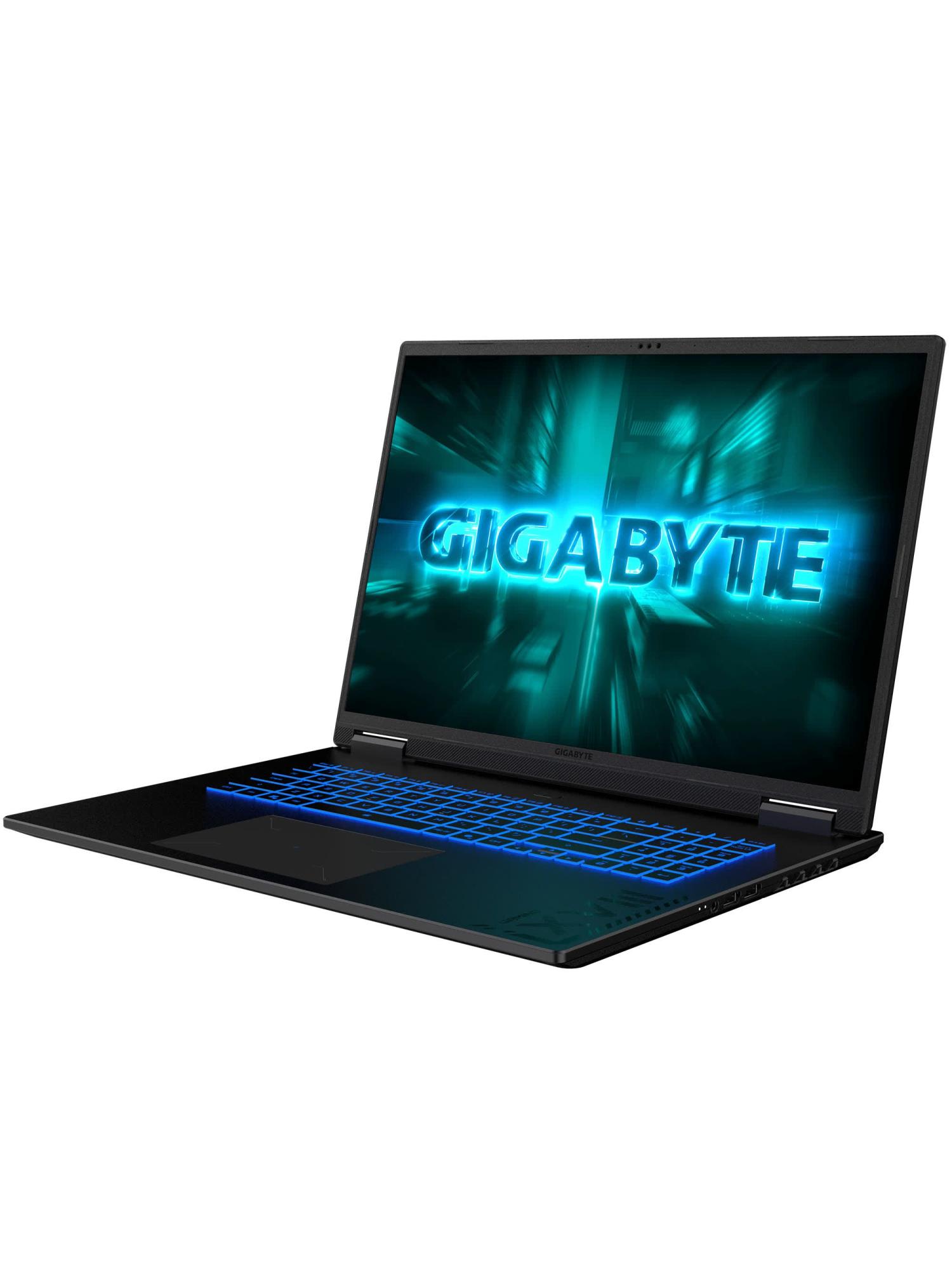 Ноутбук Gigabyte Gaming A18 GA83H, 18" (2560x1600) IPS 165 Гц/AMD Ryzen AI 7 260/16 ГБ DDR5/512 ГБ SSD/NVIDIA GeForce RTX 5050 для ноутбуков (8 Гб)/Без системы, Черный (3THK3KZC93SD)