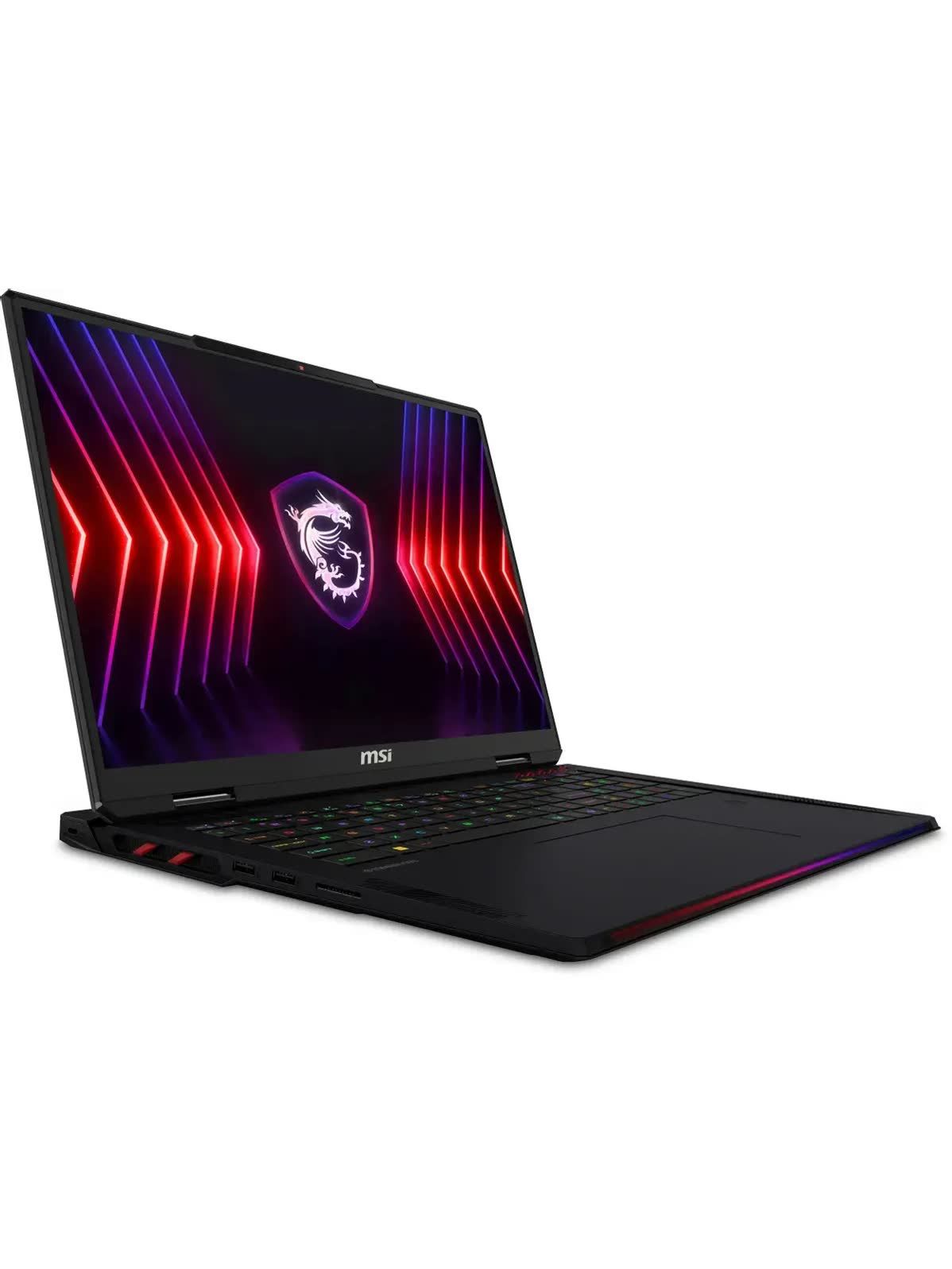 Ноутбук MSI Stealth 18 HX AI A2XWIG-051RU - 18", 3840x2400, Intel Core Ultra 9 275HX 64 ГБ, SSD 2 ТБ, nVidia GeForce RTX 5080 Mobile 16GB, Bluetooth, Wi-Fi, FPR, чёрный, Windows 11 Home 64, 9S7-183341-051