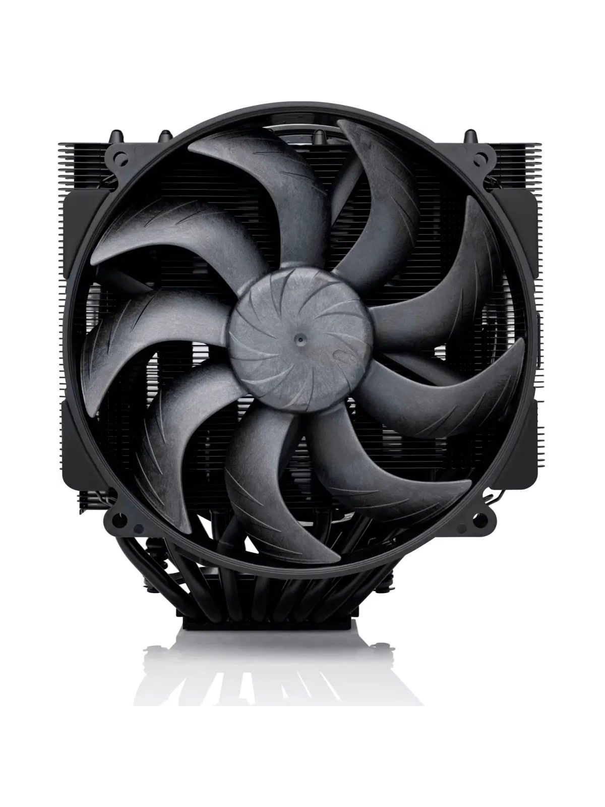 Кулер для процессора Noctua NH-D15 G2 chromax.black (228W, 4-pin PWM, 168mm, Al/Cu, 8x6mm, 2x140mm, 91.5CFM, 24.8dBA, 1500RPM, S: 1851/1700/1200/115X, AM5/AM4, Black)