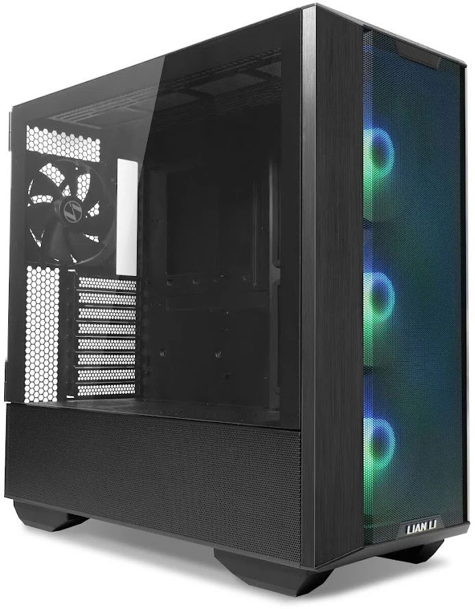 Корпус Lian Li Lancool III RGB / Black / Mid-Tower, TG / 3x 140mm ARGB + 1x 140mm non LED fans inc. / G99.LAN3RX.10R