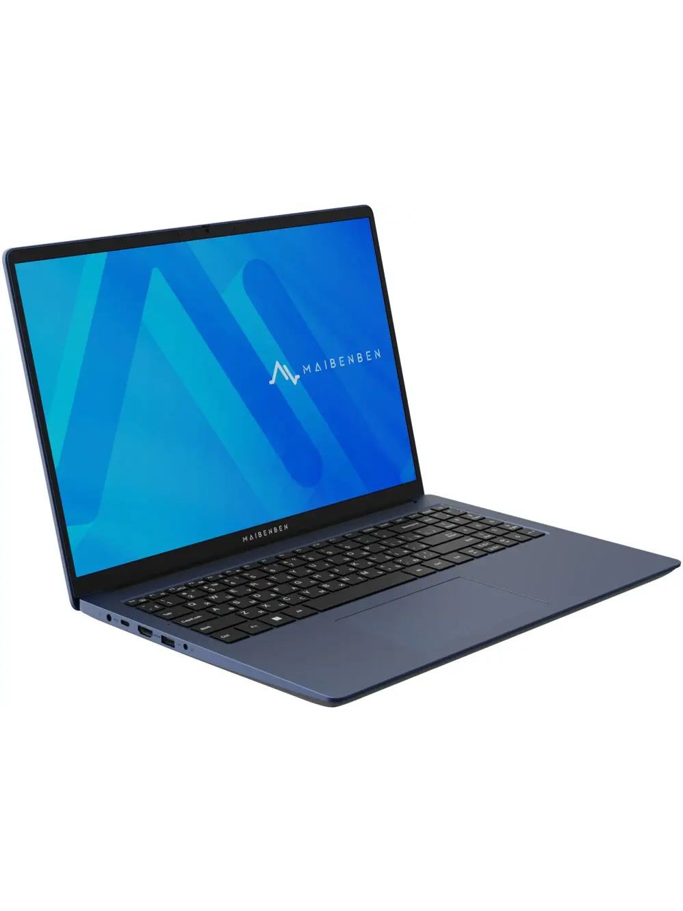 Ноутбук MAIBENBEN Medio M677, 16" (1920x1200) IPS/AMD Ryzen 7 7730U/16 ГБ DDR4/512 ГБ SSD/AMD Radeon Graphics/Windows 11 Home, Синий (M6770F140HU4E10)