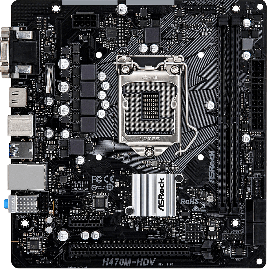   ASRock H470M-HDV