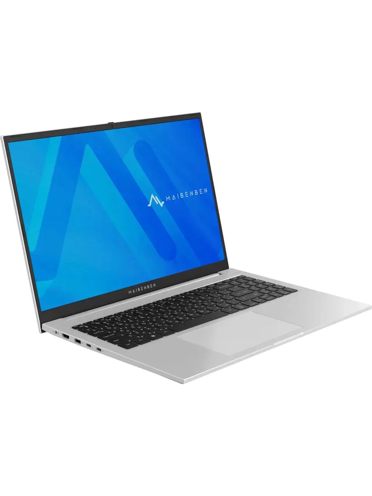 Ноутбук MAIBENBEN Medio M16B-R574UM, 16" (1920x1200) IPS/AMD Ryzen 5 7430U/8 ГБ DDR4/512 ГБ SSD/AMD Radeon Graphics/Windows 11 Home, Серебристый (M16B-R574UM0B14HS3E10)