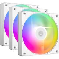    ID-COOLING AS-120-ARGB-W TRIO (3 pcs, 120mm, 2000rpm, 58.0 CFM, 27.2 , PWM 4-pin, ARGB, white) (AS-120-ARGB-W TRIO)