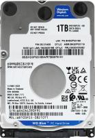   HDD WD SATA3 1TB 2.5"" Blue 5400 RPM 128Mb (WD10SPZX-60Z10T1)