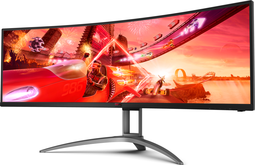 Удобный изогнутый монитор. Монитор 49" AOC Agon ag493ucx. Монитор AOC 120 Гц. AOC мониторы Ultrawide. Монитор AOC изогнутый