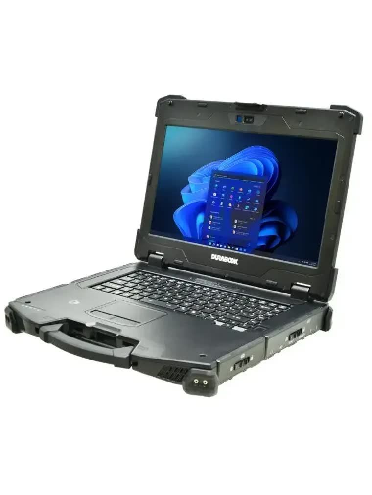 Ноутбук Durabook Z14I Gen3 Basic, 14" (1920x1080) IPS/Intel Core Ultra 5 125U/16 ГБ DDR5/256 ГБ SSD/Intel Graphics/Windows 11 Pro, Черный (Z4K1Q2DAEBXX)