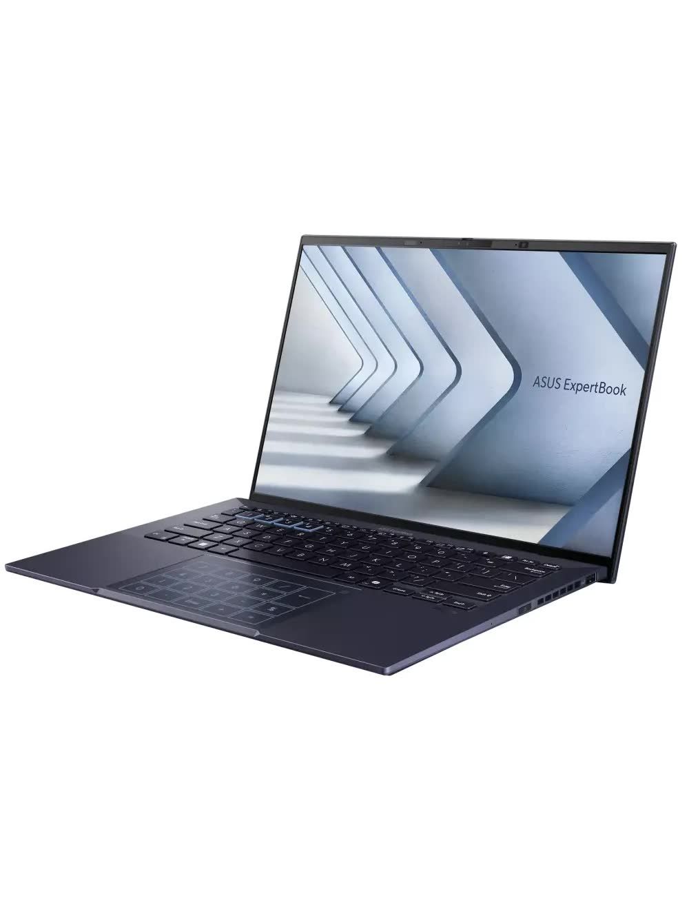 Ноутбук ASUS ExpertBook B9 OLED B9403CVAR-PP1795X, 14" (2880x1800) OLED 90 Гц/Intel Core 7 150U/32 ГБ DDR5/1024 ГБ SSD/Intel Graphics/Windows 11 Pro, Черный (90NX05W1-M02F30)