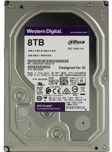Ƹ  8Tb SATA-III WD Purple (WD82PURX)