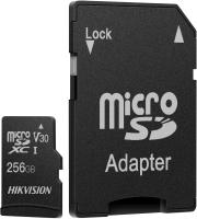   microSDHC 256Gb Class10 Hikvision HS-TF-C1(STD)/256G/Adapter + adapter