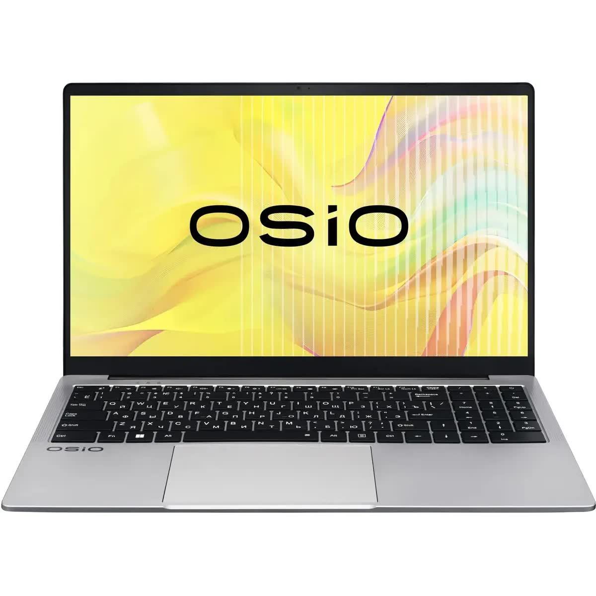 Ноутбук OSiO FocusLine F150a, 15.6" (1920x1080) IPS/AMD Ryzen 7 5700U/16 ГБ DDR4/1024 ГБ SSD/AMD Radeon Graphics/Без системы, Серый (F150A-017)