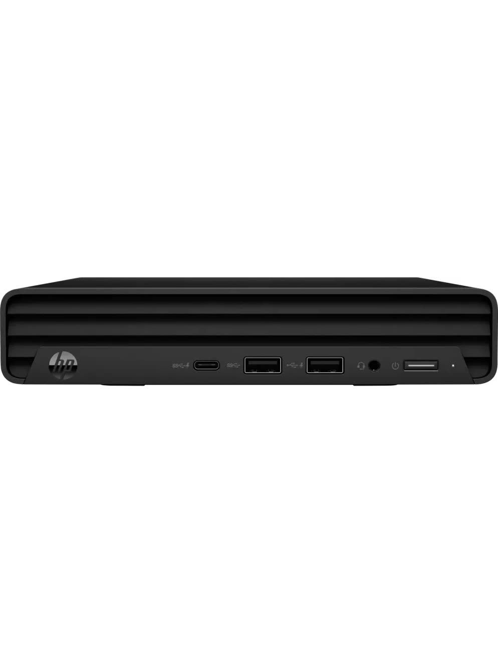 Мини-ПК HP 260 G9 Mini, Intel Core i3-1315U/8 ГБ DDR4/256 ГБ SSD/Intel UHD Graphics/Без ОС/Клавиатура, мышь, черный (9H6E0ET)