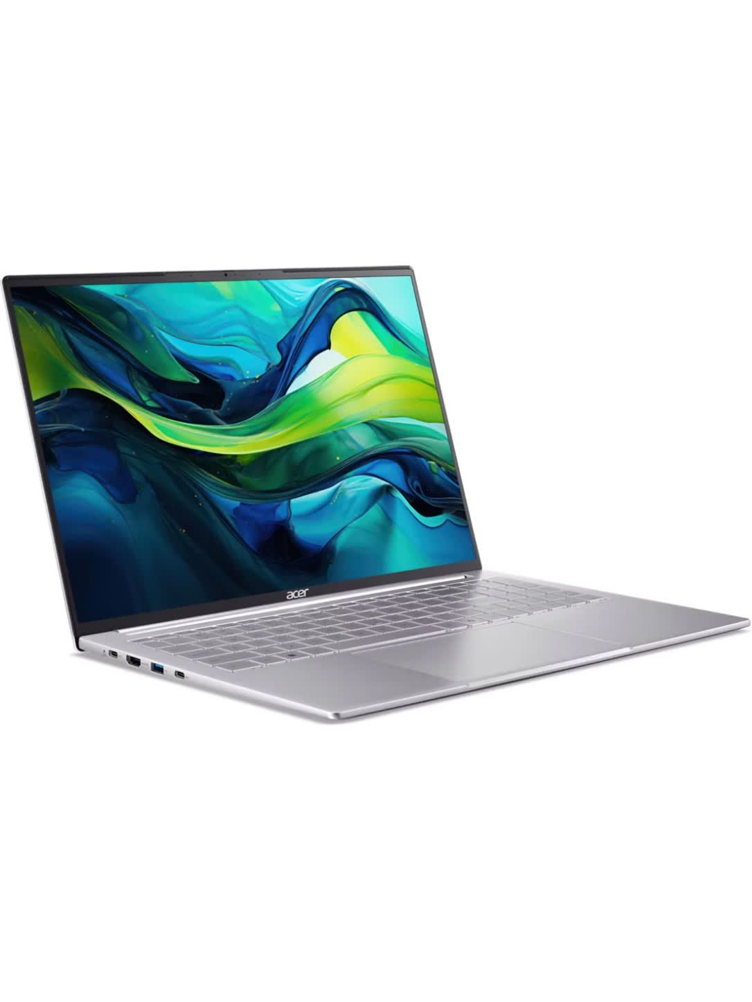 Ноутбук Acer Swift Lite SFL16-51M-54BL, 16" (1920x1200) IPS/Intel Core 5 115U/16 ГБ DDR5/512 ГБ SSD/Intel Graphics/Без системы, Серебристый (NX.D3UCD.002)