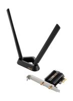 Wi-Fi  + Bluetooth ASUS PCE-AXE59BT/ WI-FI 802.11ax, 2402 + 574Mbps, PCI-E Adapter, 2 antenna; 90IG07I0-MO0B00 