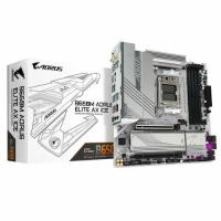 Gigabyte B650M AORUS ELITE AX ICE, Socket AM5, AMD B650, 4xDDR5-5200, HDMI+DP, 2xPCI-Ex16, 4xSATA3(RAID 0/1/10), 2xM.2, 8 Ch Audio, 2.5GLan, WiFi, (4+4)xUSB2.0, (7+2)xUSB3.2, (1+1)xUSB3.2 Type-C, mATX, RTL