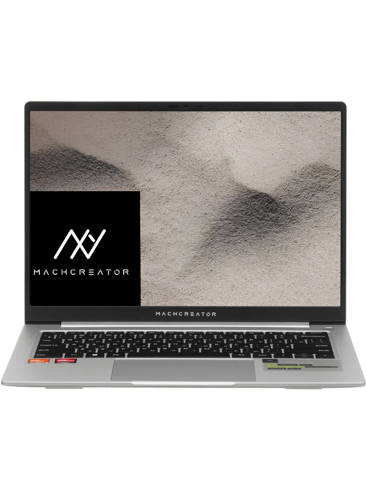 Ноутбук Machenike Machcreator Genesis R14, 14.1" (1920x1200) IPS 120 Гц/AMD Ryzen 5 7640HS/16 ГБ DDR5/1024 ГБ SSD/AMD Radeon Graphics/Без системы, Серебристый (JJ00GW00GRU)