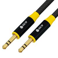   jack 3.5mm/jack 3.5mm Greenconnect  GCR-54244, 1.0m,  , GOLD, AL case ,  , M/M