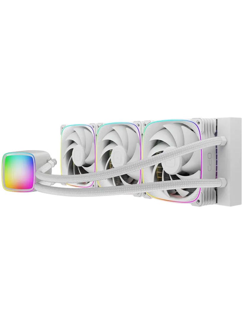 Система водяного охлаждения Geometric Future Eskimo Plus 360 White / 3x120mm ARGB fans / 1C303W0361000