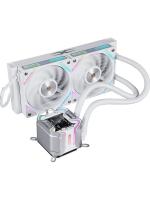 ������� �������� ���������� 1STPLAYER X-240 White / 2x120mm, ARGB, IPS display / X-240-WH