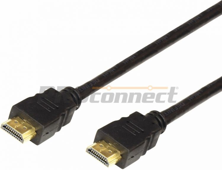  PROconnect 17-6204-6  HDMI - HDMI gold 2   (PE bag)		