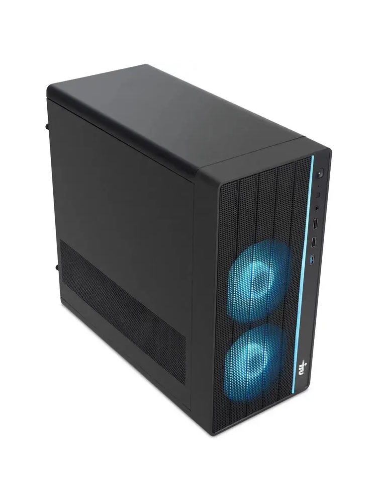 Компьютер iRU Tactio 510B6SEA AMD Ryzen 5 7500F, DDR5 32ГБ, 1ТБ SSD, NVIDIA GeForce RTX 5060 - 8 ГБ, без операционной системы, черный [2171062]