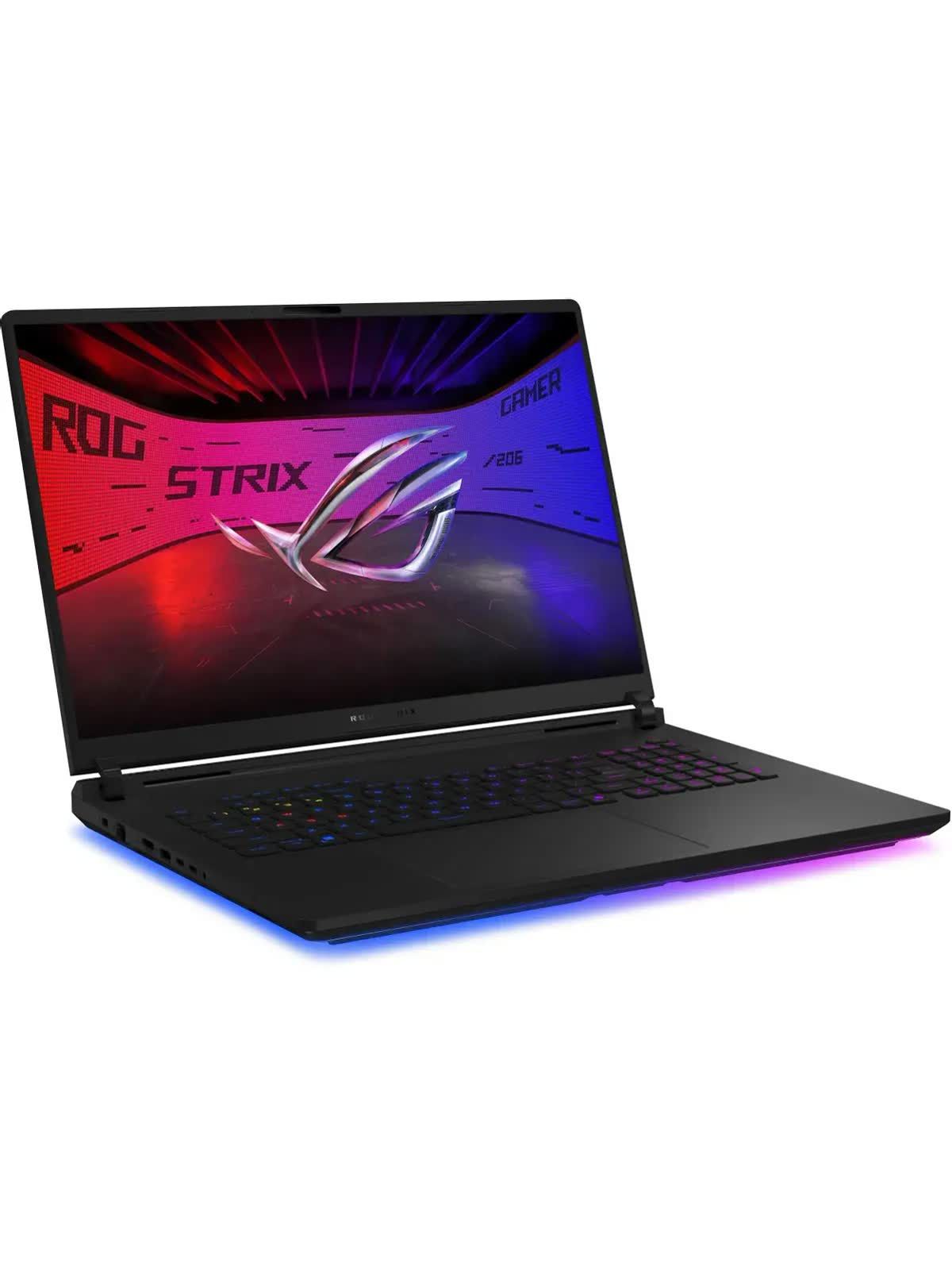 Ноутбук ASUS ROG Strix Scar 18 G835LX-SA017, 18" (2560x1600) IPS 240 Гц/Intel Core Ultra 9 275HX/32 ГБ DDR5/1024 ГБ SSD/NVIDIA GeForce RTX 5090 для ноутбуков (24 Гб)/Без системы, Черный (90NR0LF1-M000P0)