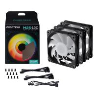   (3.) PHANTEKS M25 DRGB Black 120x120x25 (PWM, 500-2000 /, 35.7dBa) / PH-F120M25_DRGB_PWM_BK01_3P_RU