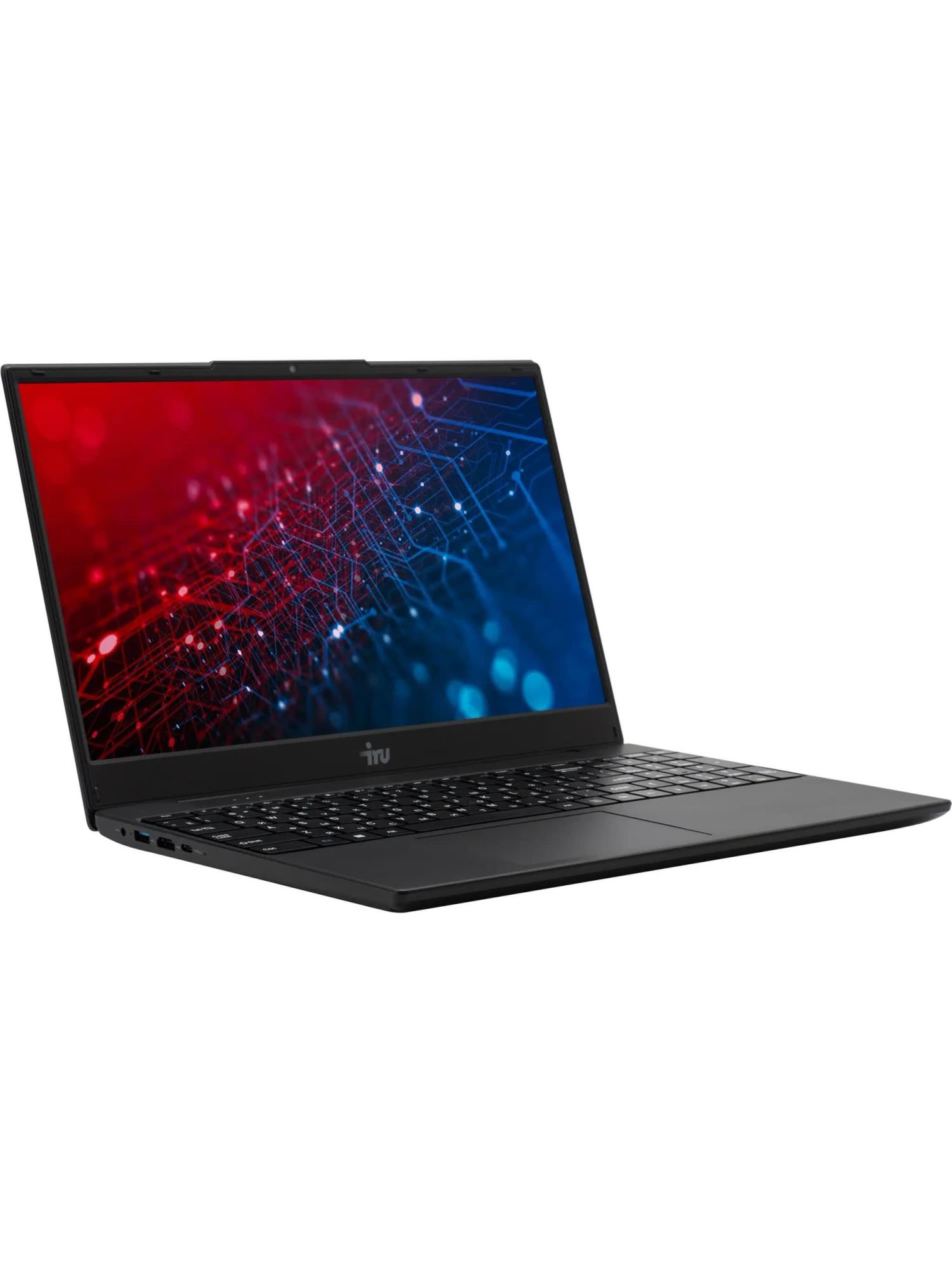 Ноутбук iRU Tactio 15ALGR, 15.6" (1920x1080) IPS/Intel Core i5-1235U/16 ГБ DDR4/512 ГБ SSD/Intel Iris Xe Graphics/Без системы, Черный (2173257)