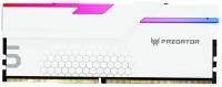   32Gb (2x16) Acer Predator Hermes RGB White, DDR5, 6800Mhz, CL32 (32-45-45-108), 1.4V, HERMES-32GB-6800-1R8-V4 with Fan