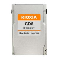   SSD KIOXIA CD6-R Enterprise SSD KCD61LUL1T92 PCIe Gen4x4 with NVMe 1.4, KCD61VUL1T60 5800/1150, IOPS 700/30K, MTBF 2.5M, TLC, 1DWPD, 15mm, Bulk 2.5