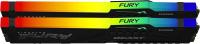 ������ DDR5 2x32GB 5600MHz Kingston KF556C36BBE2AK2-64 Fury Beast Black Expo RGB RTL Gaming PC5-44800 CL36 DIMM 288-pin 1.25� single rank � ���������� Ret