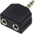  VCOM VAD7847 3.5 Jack (M) - 2x 3.5 Jack (F)