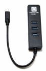 - 5bites UA3C-45-10BK USB3.1 / 3*USB3.0 / RJ45 1G / BLACK