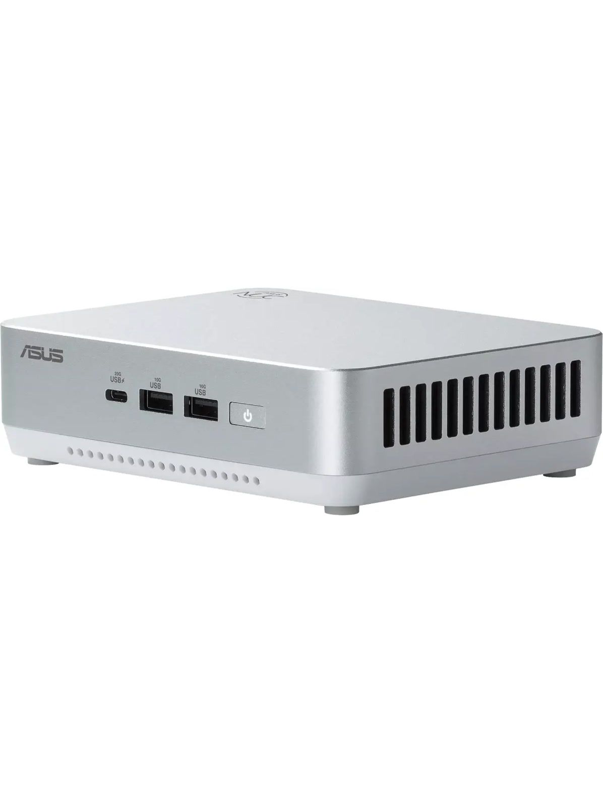 Мини-ПК ASUS NUC 14 Pro+ Kit, Intel Core Ultra 7 155H/Отсутствует DDR5/Отсутствует SSD/Intel Arc Graphics/Без ОС, серебристый (90AR0051-M000A0)
