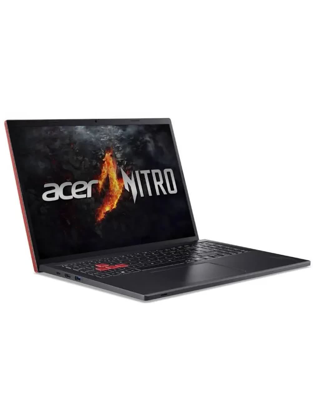 Ноутбук Acer Nitro Lite NL16-71G-55EB, 16" (1920x1200) IPS 180 Гц/Intel Core i5-13420H/16 ГБ DDR5/512 ГБ SSD/NVIDIA GeForce RTX 3050 (6 Гб)/Без системы, Красный (NH.D2AER.001)