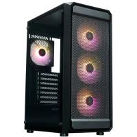 ������ XASTRA  A403 4ARGB Black ATX/Mesh/ tempered glass / 4x120mm ARGB PWM fans/ A403-4FC12A