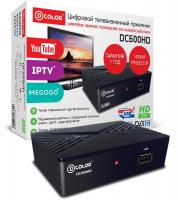  DVB-T2 D-Color DC600HD  (DVBC, DVBT-2, DVB-T, GX3235S, 2*USB,HDMI, 720p,1080i,1080p)